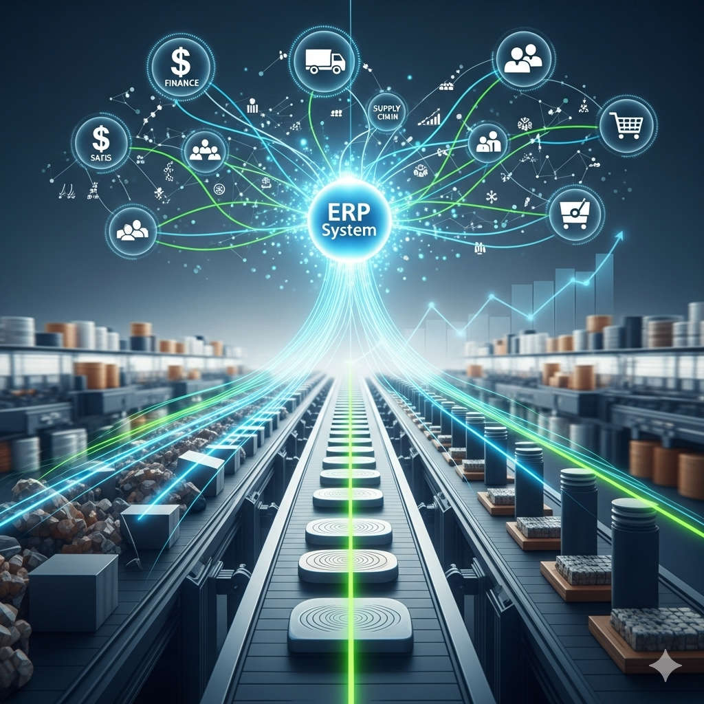 optymalizuj procesy z systemem ERP