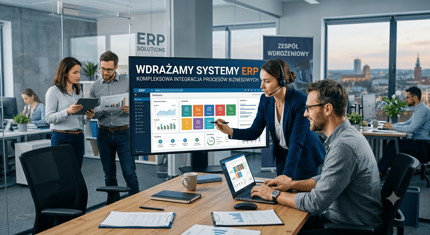 Wdrażamy systemy ERP dla średnich firm z Zielonej Góry