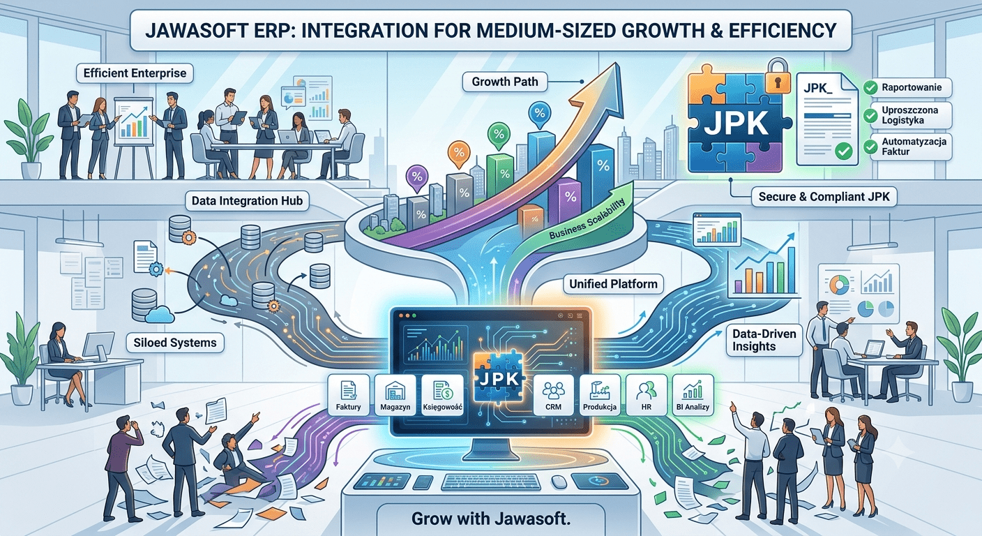 Wdrażamy systemy ERP na miarę średnich firm