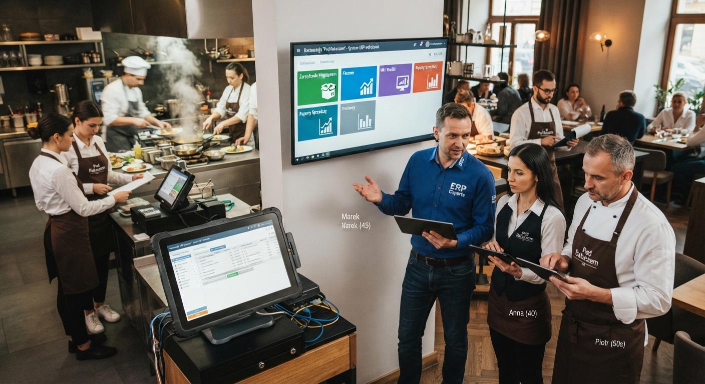 Wdrażamy systemy ERP w branży gastronomicznej